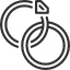 Hochzeitsring Icon
